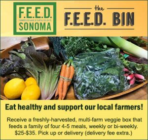 Feed Sonoma veggie boxes from local farmers