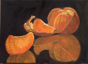 Artist Laura Roney Summers Bounty at Upstairs Gallery Healdsburg