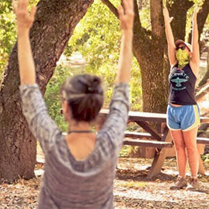 Yoga Hike at Sugarloaf Ridge Park