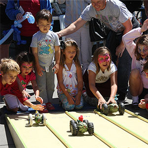 Zucchini Races Healdsburg Farmers Market