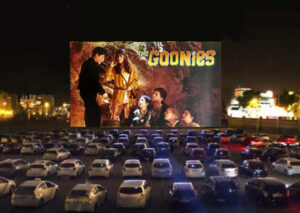 Goonies at the drive-in Petaluma