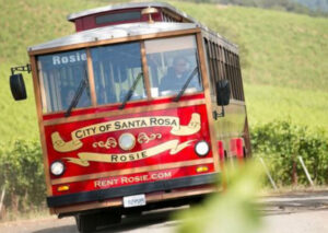 Santa Rosa History Tour on Rosie the Trolley
