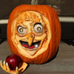 Healdsburg Pumpkin Fest Kelly Grimsley carving