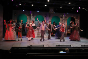 Scrooge iin Lovveat 6th Street Playhouse