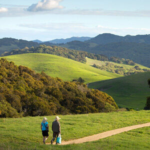 Hiking at Helen Putnam Park