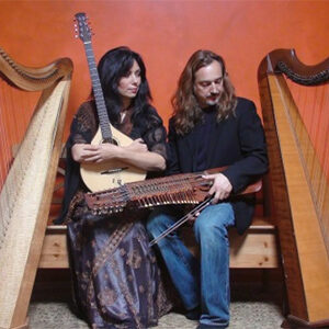 Lisa Lynne and Aryeh Frankfurter Celtic Harp