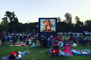 Movies in Lucchesi Park in Petaluma