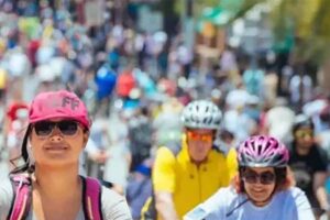 Petaluma Ciclovía bike event