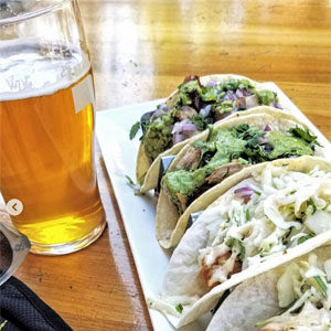 Tacos at Hopmonk Sebastopol