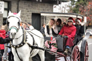 Holiday activities in Railroad Square in Santa Rosa