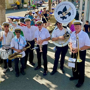 Mardi Gras with Bourbon Street Brass Band in Forestville.