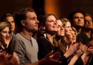 On stage in Sonoma County
