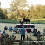 in a landscape concert in Jack London Park