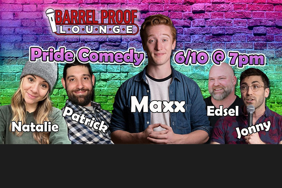 Santa Rosa Pride Comedy at Barrel Proof Lounge