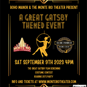 Great Gatsby event in Monte Rio
