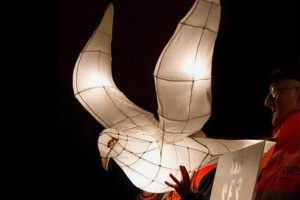 Lantern at Winterblast Santa Rosa