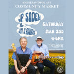 Community Market: Saturday Music in The Garden with JP Soden