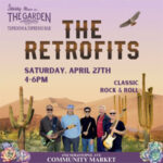 The Retrofits band at Community Market