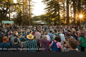 Peacetwn Concerts at Ives Park in Sebastopol