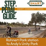 Bike Walk event Smart Train Rohnert Park