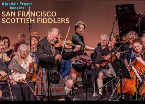 San Francisco Scottish Fiddlers led by Alasdair Fraser