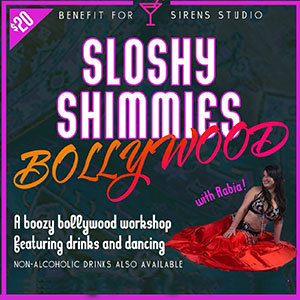 Sloshy Shimmies belly dancing in Sebastopol