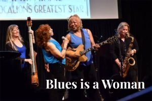 Blues is a woman