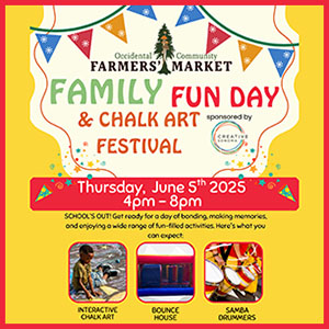 Family Fun Day at Occidental Farmers Market