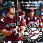 Prune Packers baseball in Healdsburg