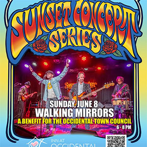 Walking Mirrors concert in Occidental