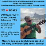 We lovve Brazil house concert in Sebastopol