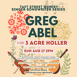 Greg Abel at Taft Street Winery
