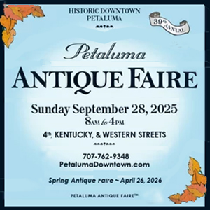 Petaluma Antique fair Fall 2025